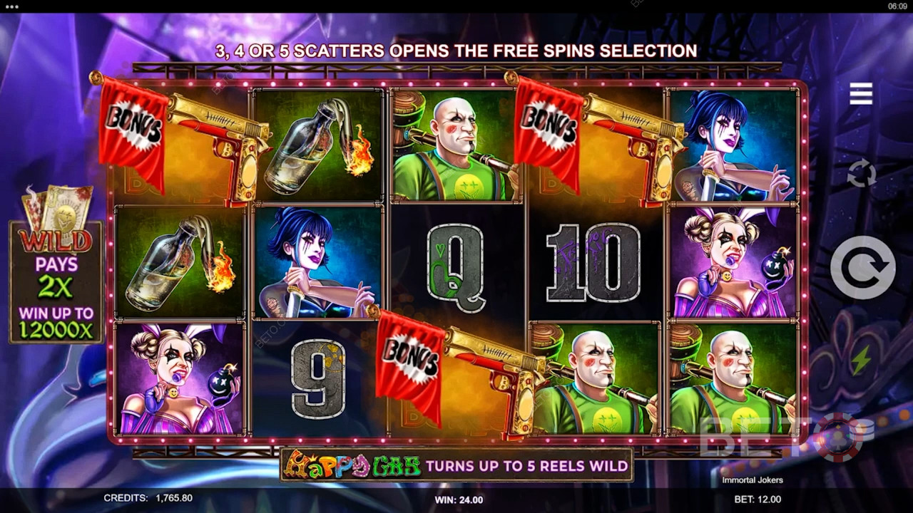 Безсмъртни жокери Преглед от BETO Slots