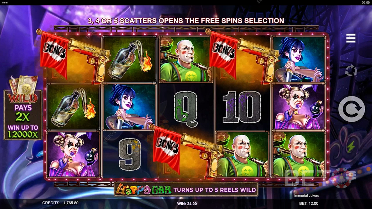 Immortal Jokers Играй Безплатно