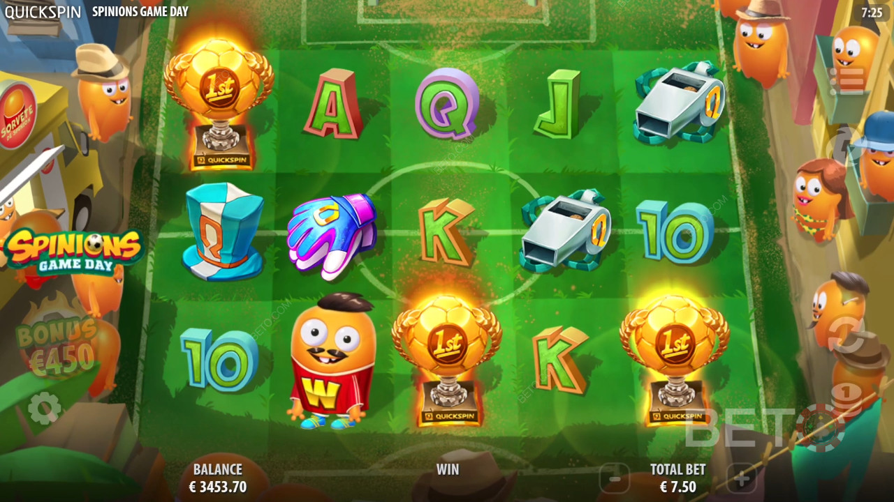 Spinions Game Day Преглед от BETO Slots