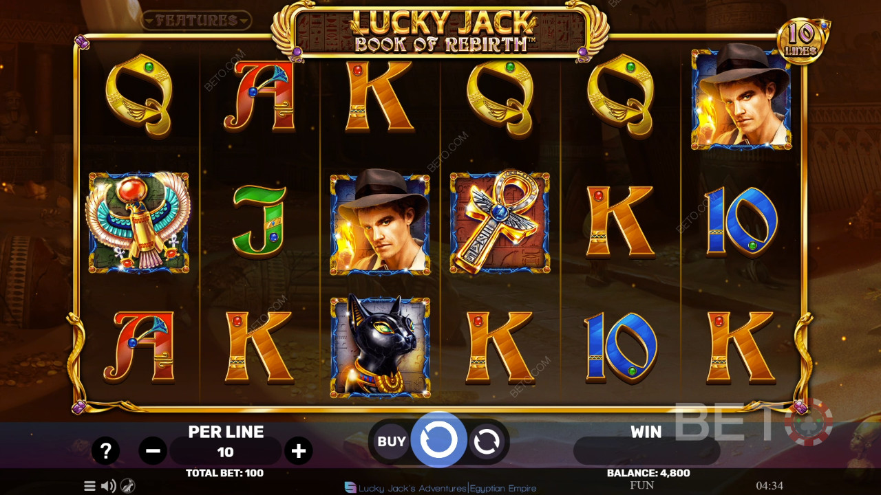 Lucky Jack - Book Of Rebirth Преглед от BETO Slots