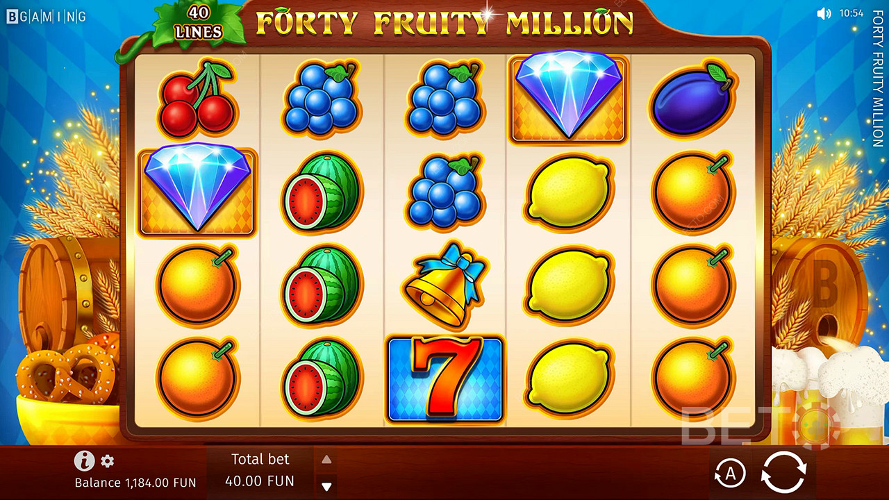 Forty Fruity Million Играй Безплатно