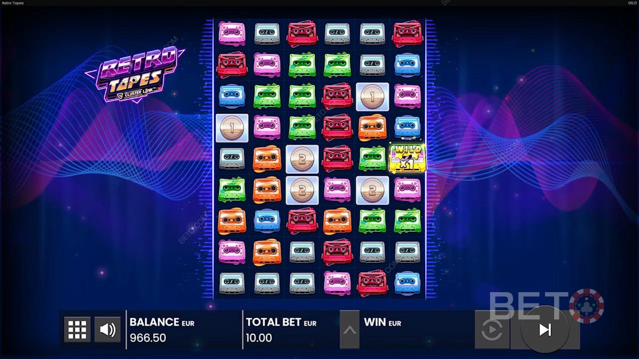 Retro Tapes Cluster Link Играй Безплатно