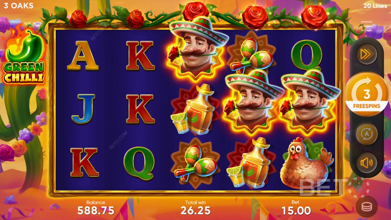 Green Chilli Преглед от BETO Slots