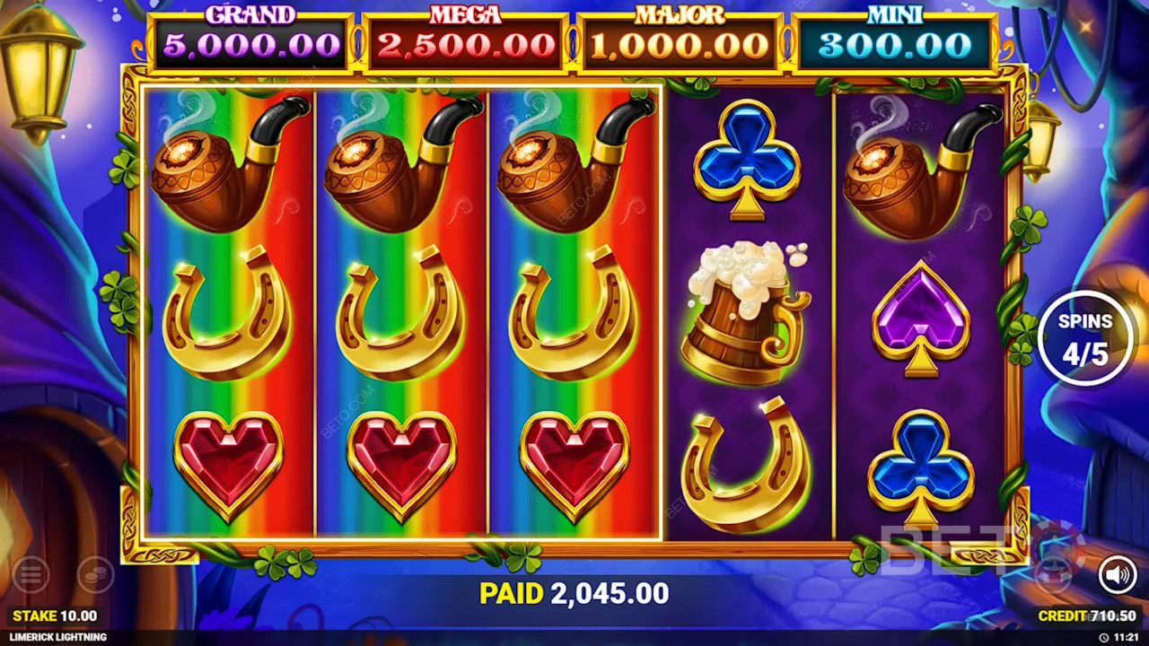 Limerick Lightning Преглед от BETO Slots