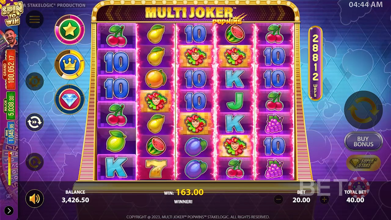 Multi Joker Popwins Преглед от BETO Slots