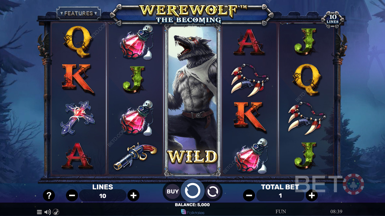 Върколакът - Ставането Преглед от BETO Slots