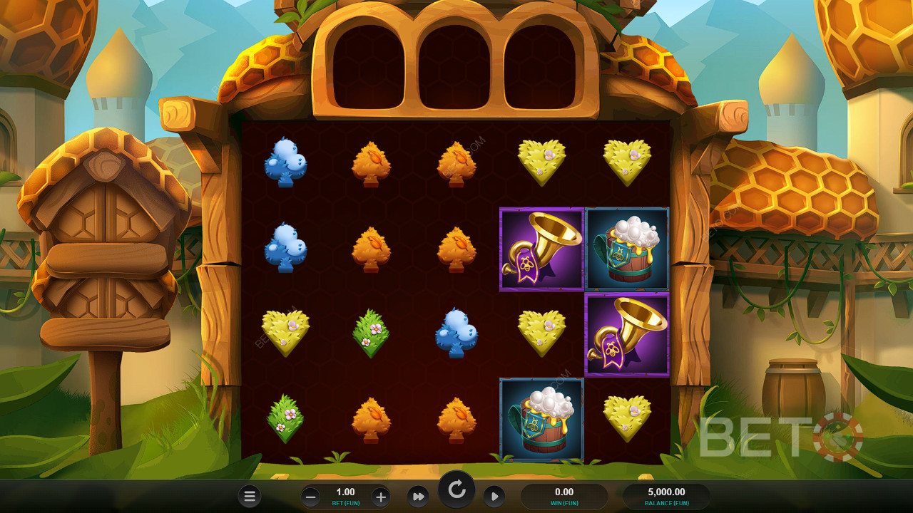 Beellionaires Dream Drop Преглед от BETO Slots