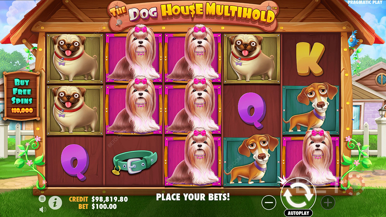Присъда за The Dog House Multihold Video Slot