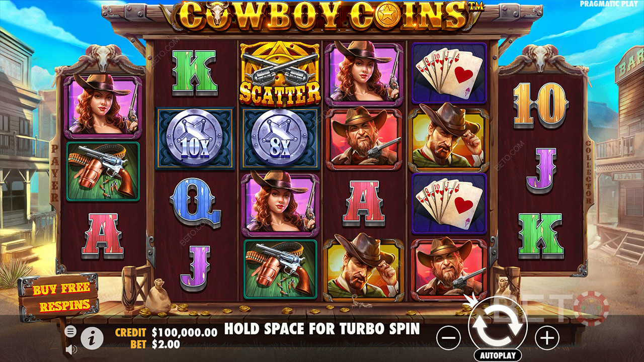 Cowboy Coins Играй Безплатно
