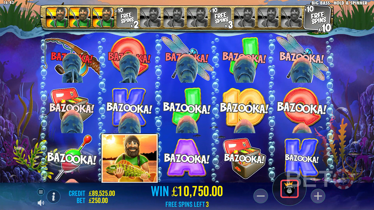 Бонус функции, обяснени в Big Bass Bonanza Hold и Spinner от Reel Kingdom