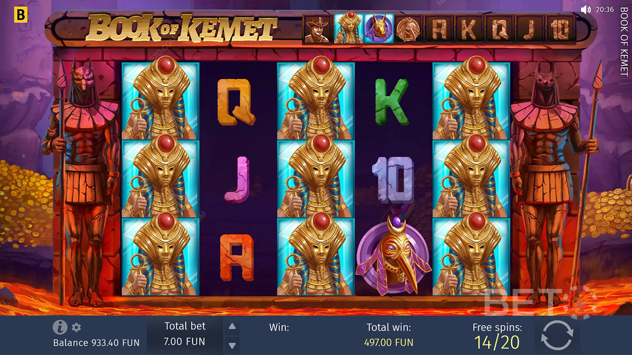 Book of Kemet Преглед от BETO Slots