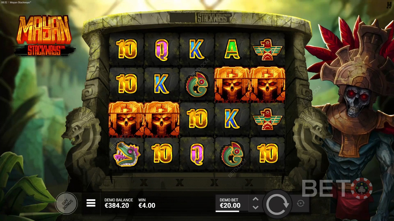 Mayan Stackways Преглед от BETO Slots