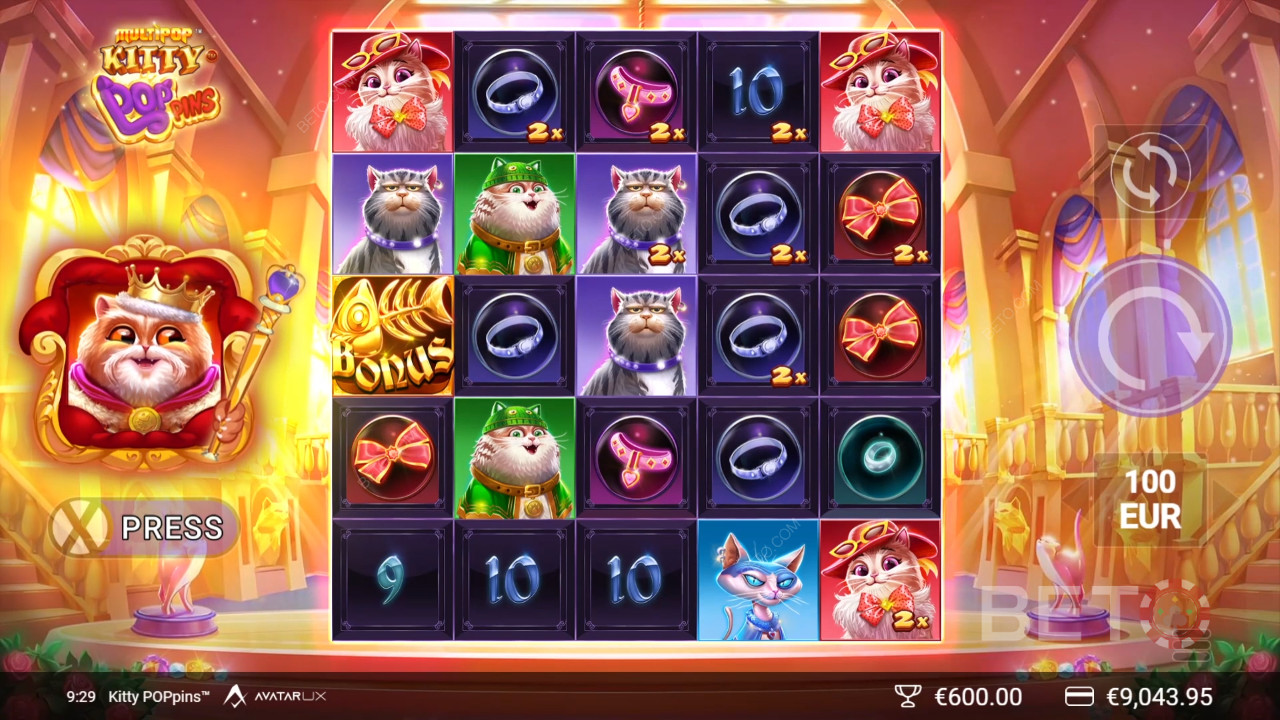 Kitty POPpins Преглед от BETO Slots