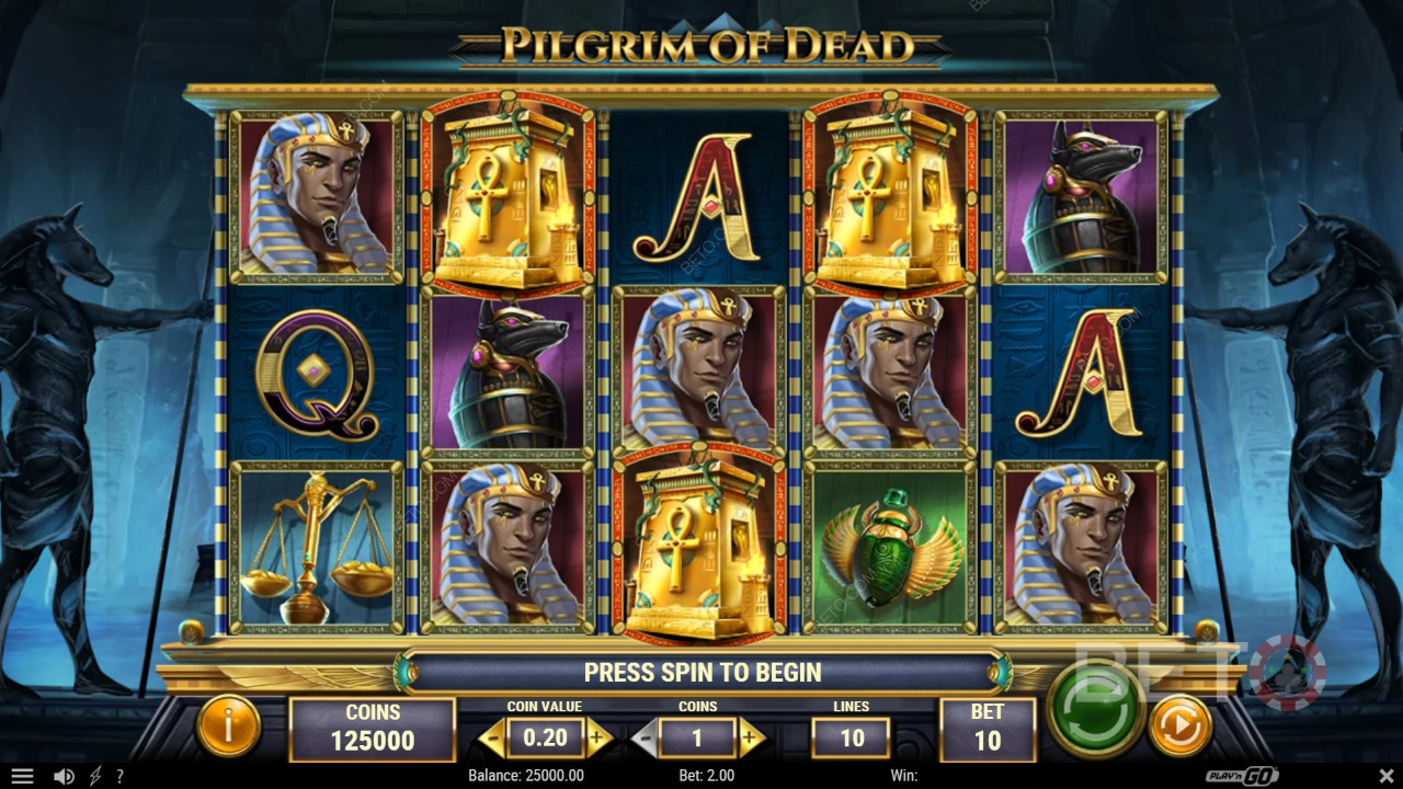 Пилигримът на мъртвите Преглед от BETO Slots