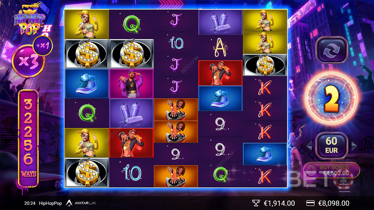 HipHopPop Преглед от BETO Slots