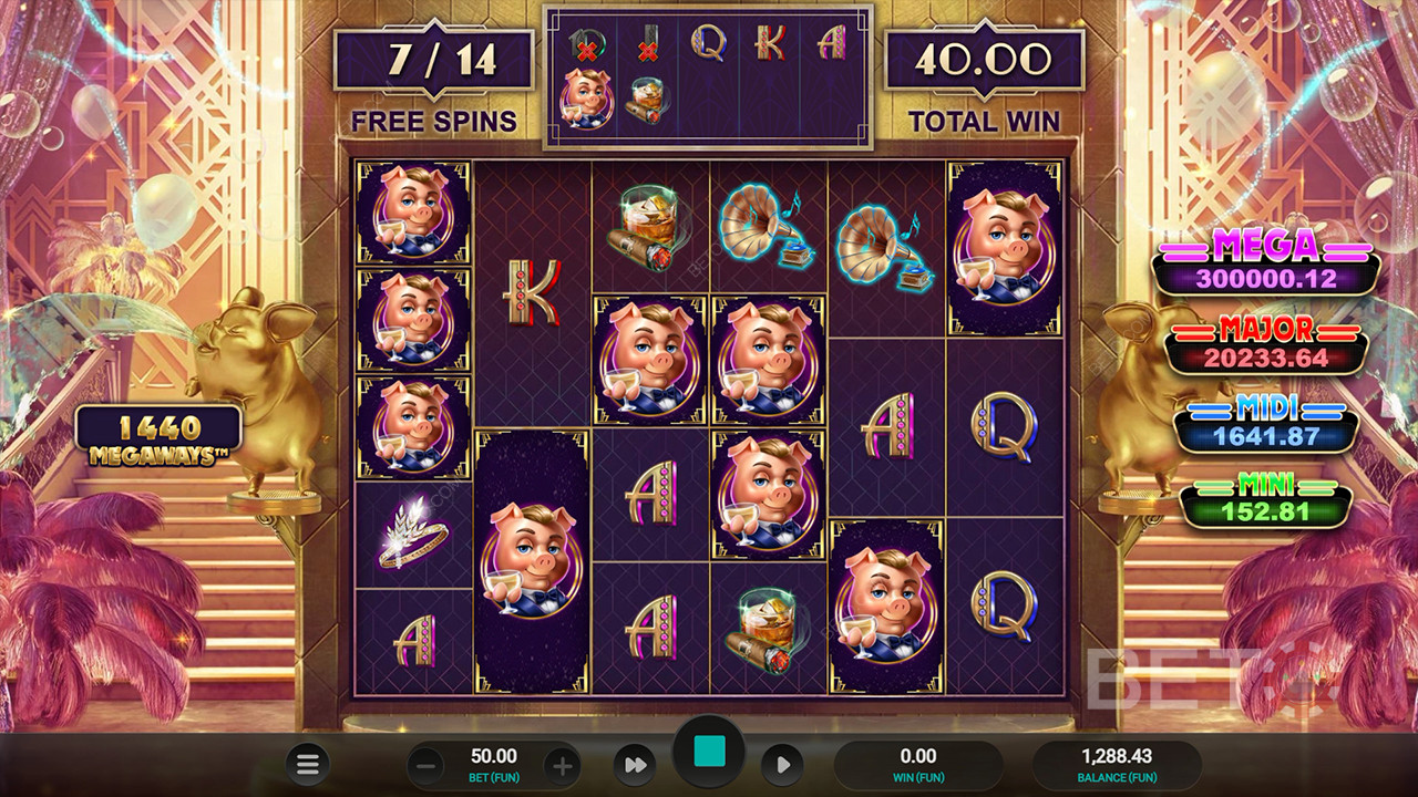 The Great Pigsby Megapays Преглед от BETO Slots