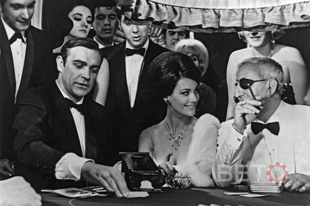 Бакара на живо е любимата казино игра на Джеймс Бонд.