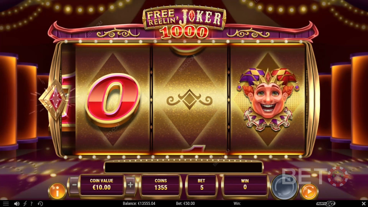 Free Reelin Joker 1000 Преглед от BETO Slots