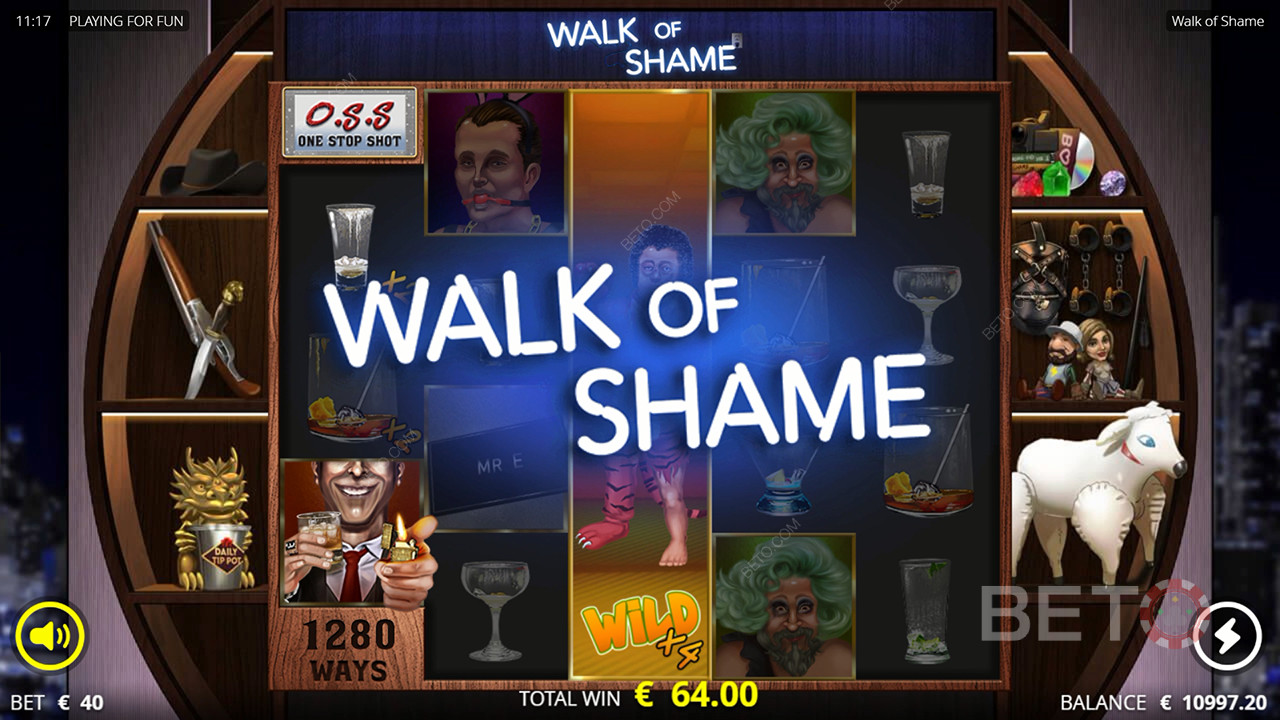 Walk of Shame Преглед от BETO Slots