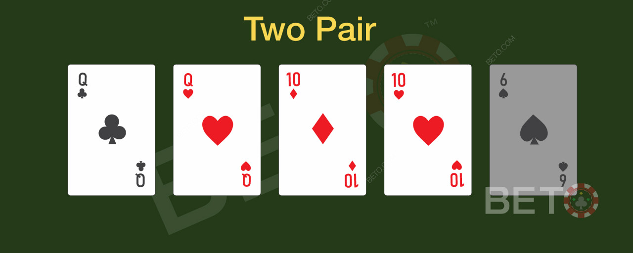 Правилното изиграване на 2 чифта в покера е трудно.