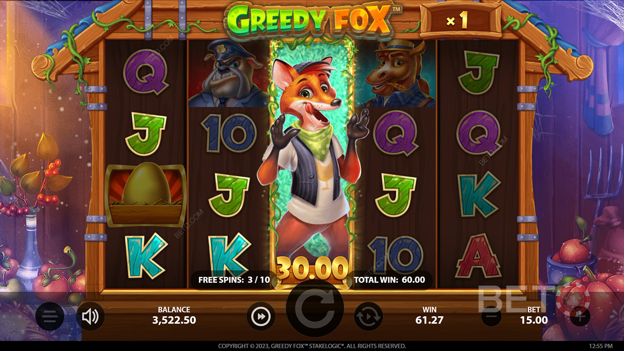 Greedy Fox Преглед от BETO Slots