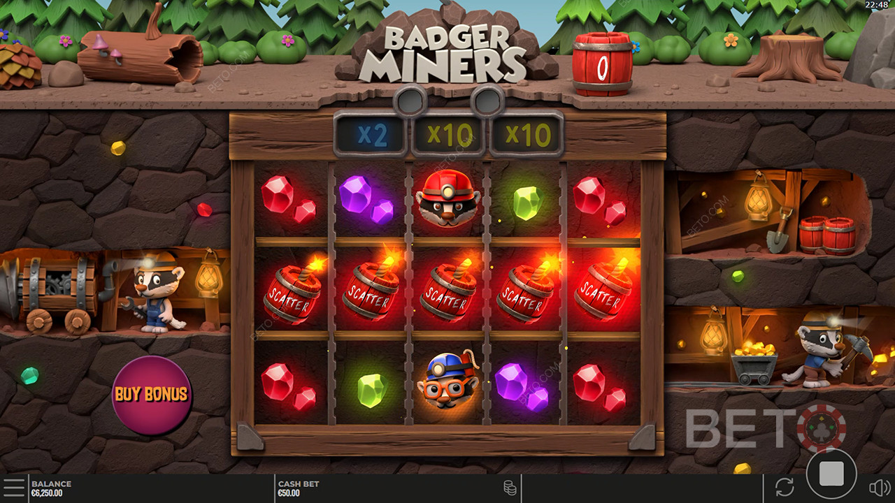 Badger Миньори Преглед от BETO Slots