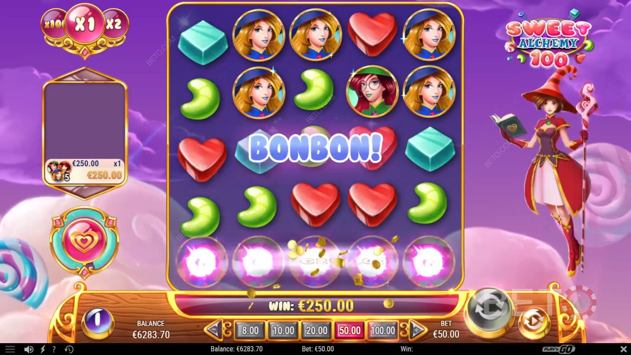 Sweet Alchemy 100 Преглед от BETO Slots