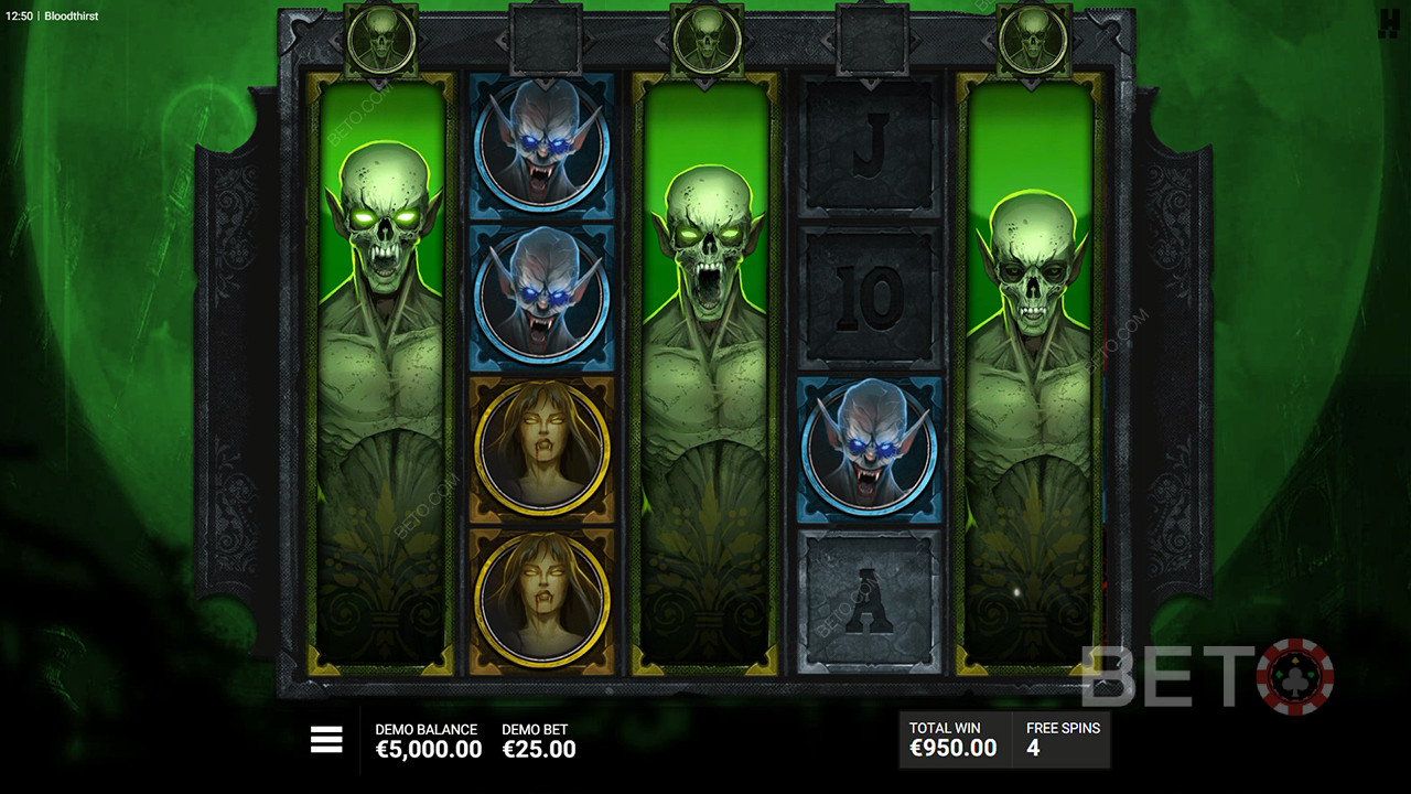 Bloodthirst Преглед от BETO Slots