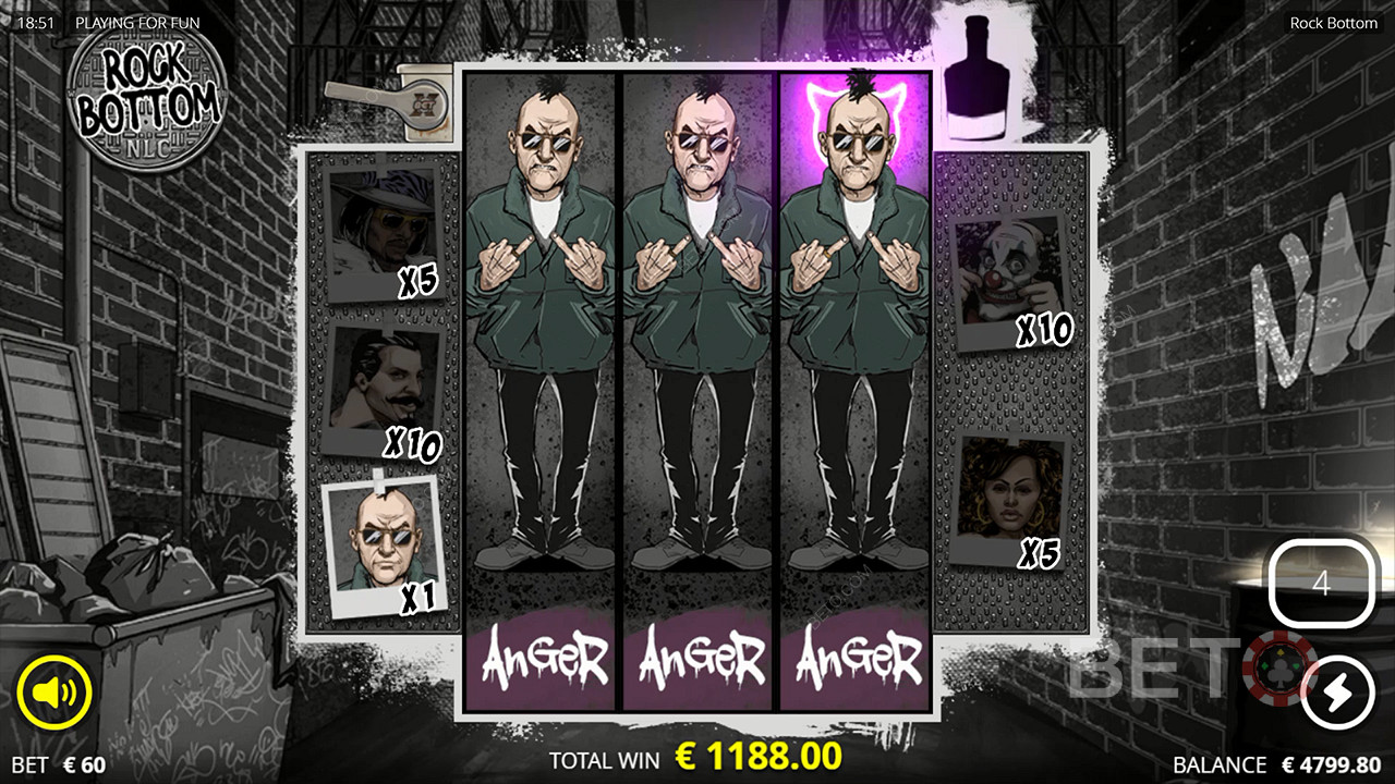 Rock Bottom  Играй Безплатно