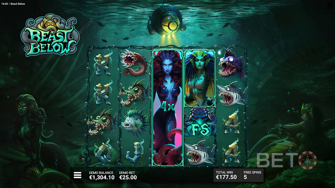 Beast Below Преглед от BETO Slots