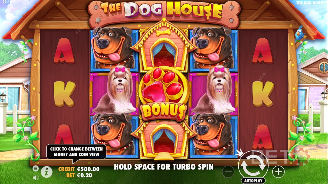 Специален бонус в The Dog House слот машини