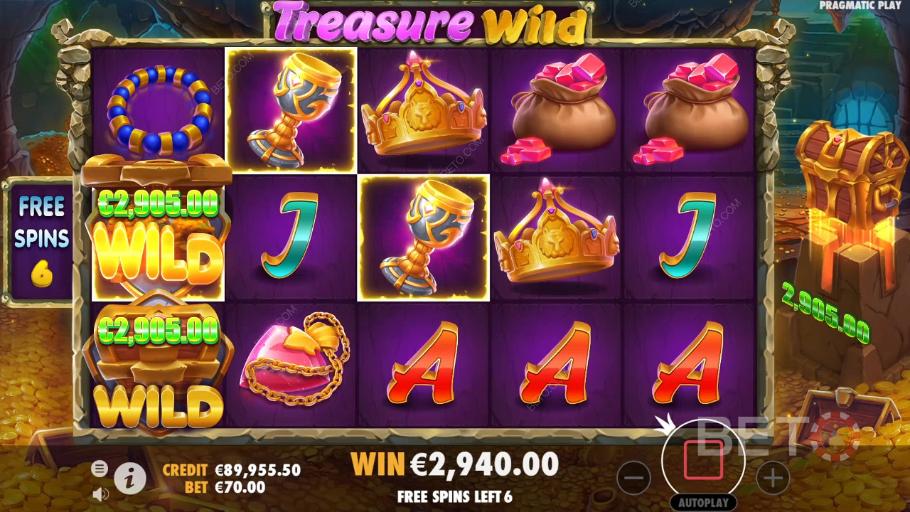 Treasure Wild Играй Безплатно