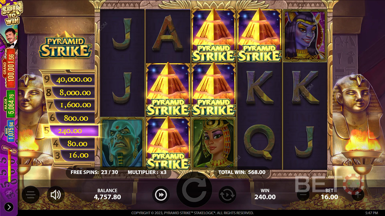 Pyramid Strike Преглед от BETO Slots