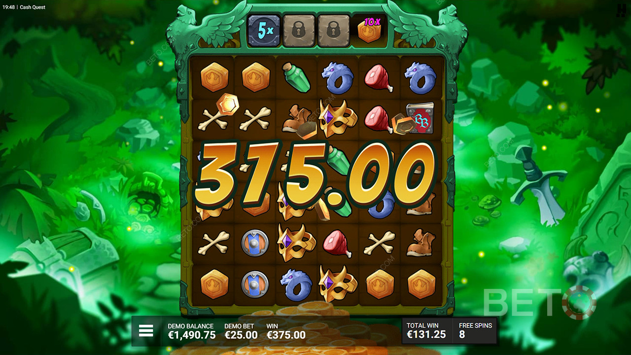 Cash Quest Преглед от BETO Slots