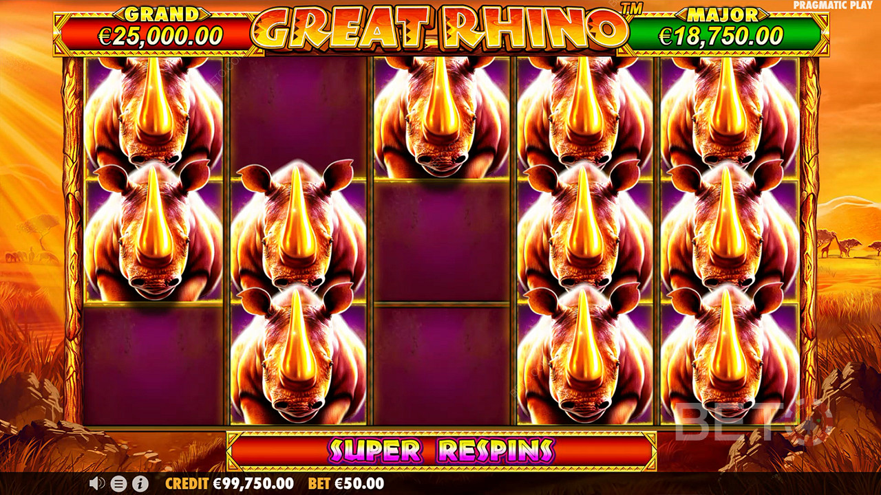 Great Rhino Преглед от BETO Slots