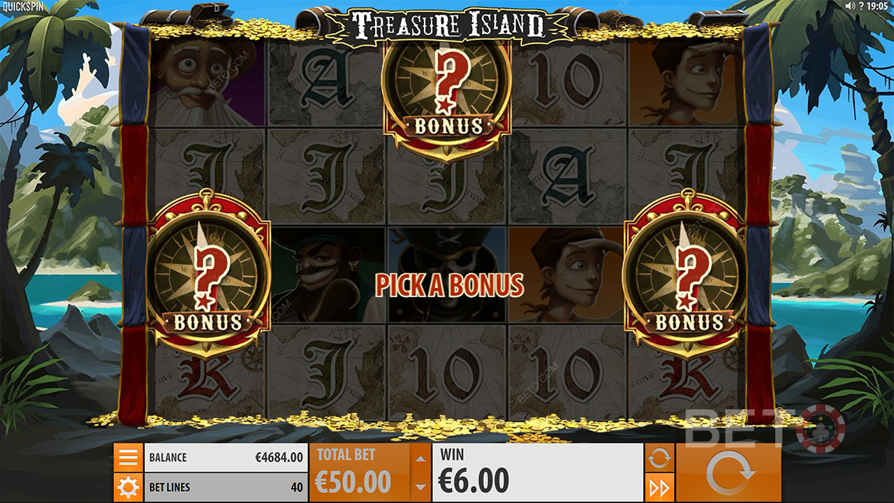 Treasure Island (Quickspin)  Играй Безплатно