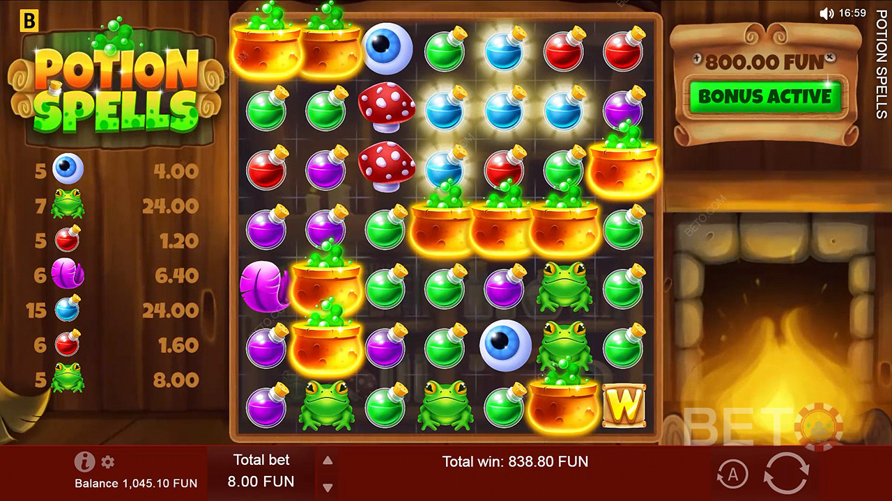 Potion Spells Играй Безплатно