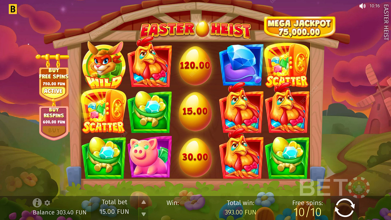 Великденски обир Преглед от BETO Slots