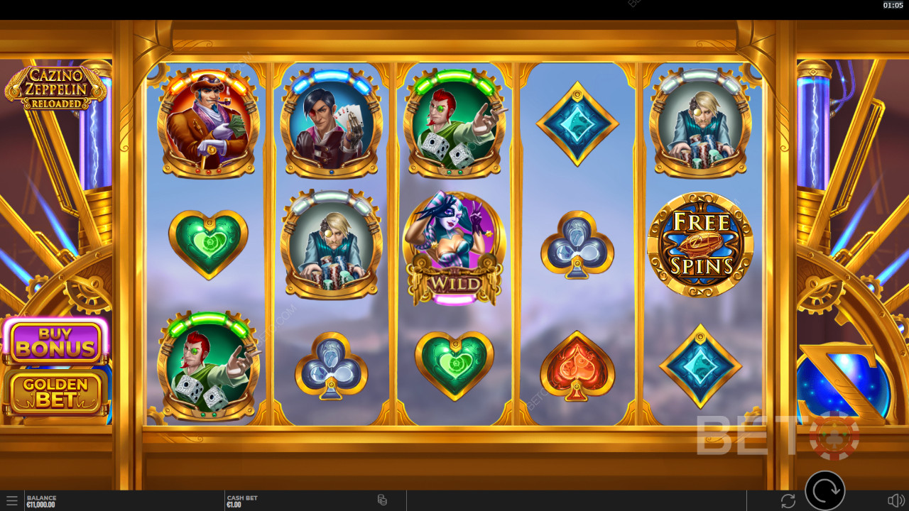 Cazino Zeppelin Reloaded Преглед от BETO Slots