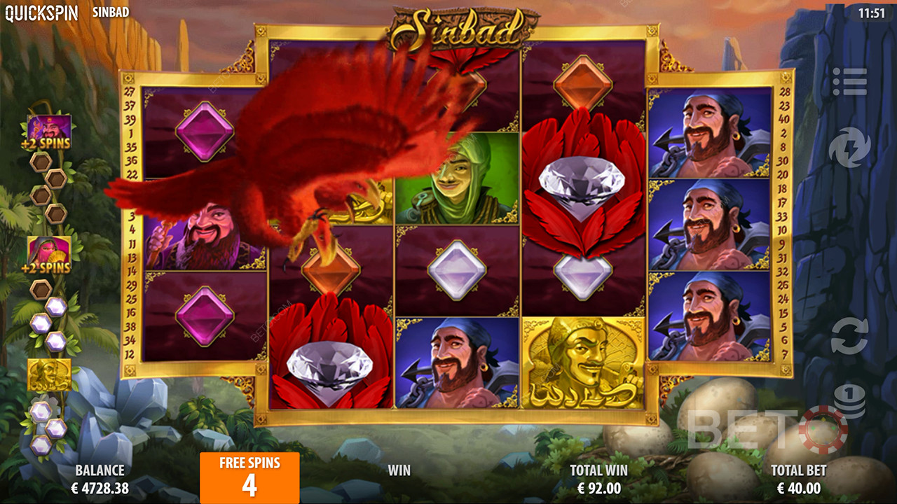 Sinbad Преглед от BETO Slots
