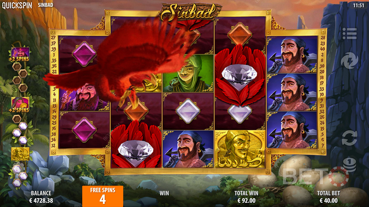 Sinbad (Quickspin)  Играй Безплатно