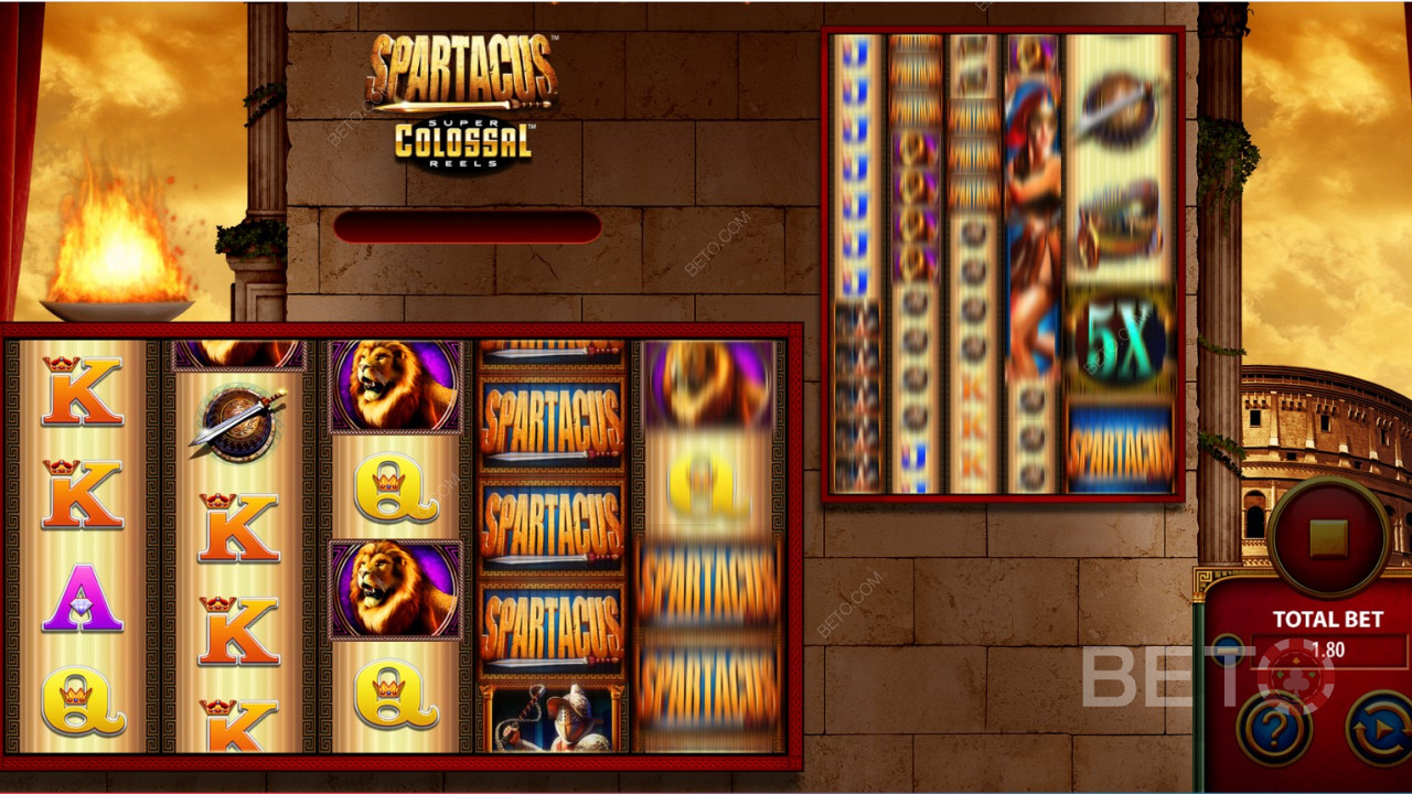 Spartacus Super Colossal Reels Онлайн слот