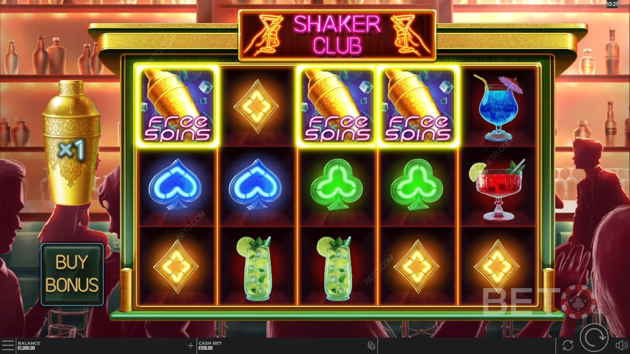 Shaker Club Преглед от BETO Slots