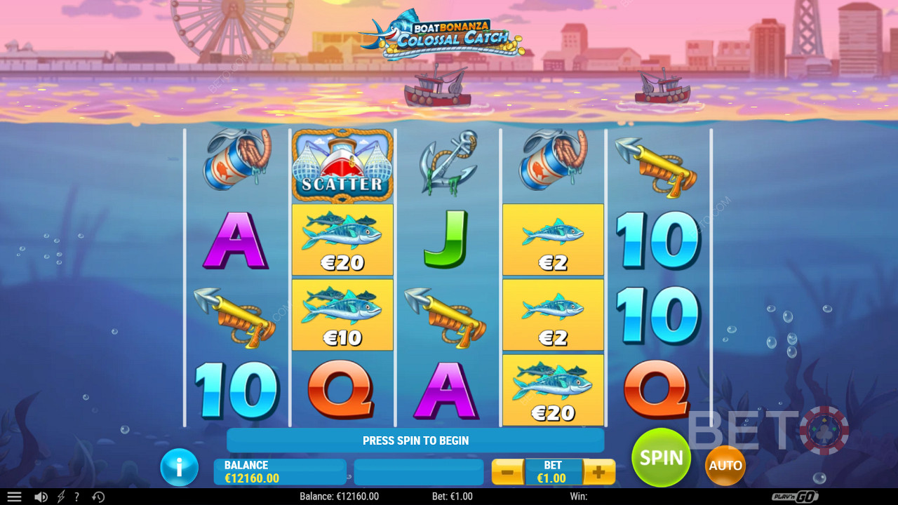 Boat Bonanza Colossal Catch  Играй Безплатно