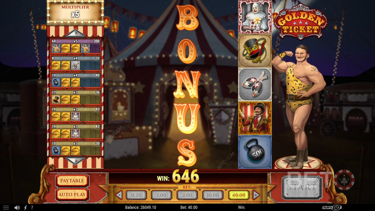 Golden Ticket (Play'n Go) Играй Безплатно