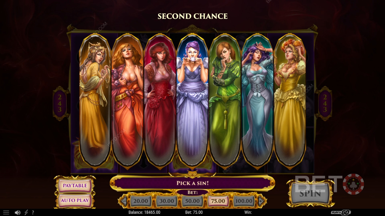 7 грехове Преглед от BETO Slots