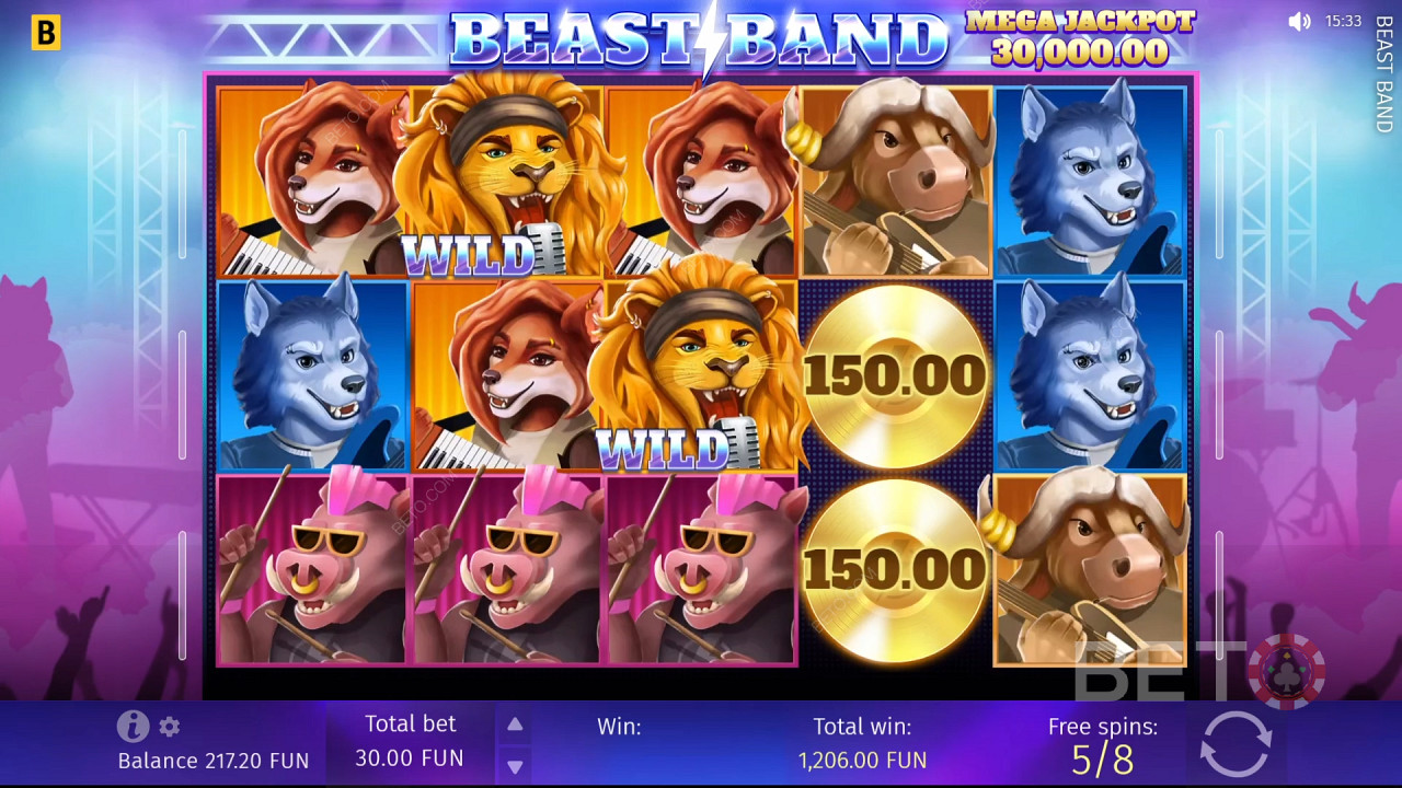Beast Band Преглед от BETO Slots
