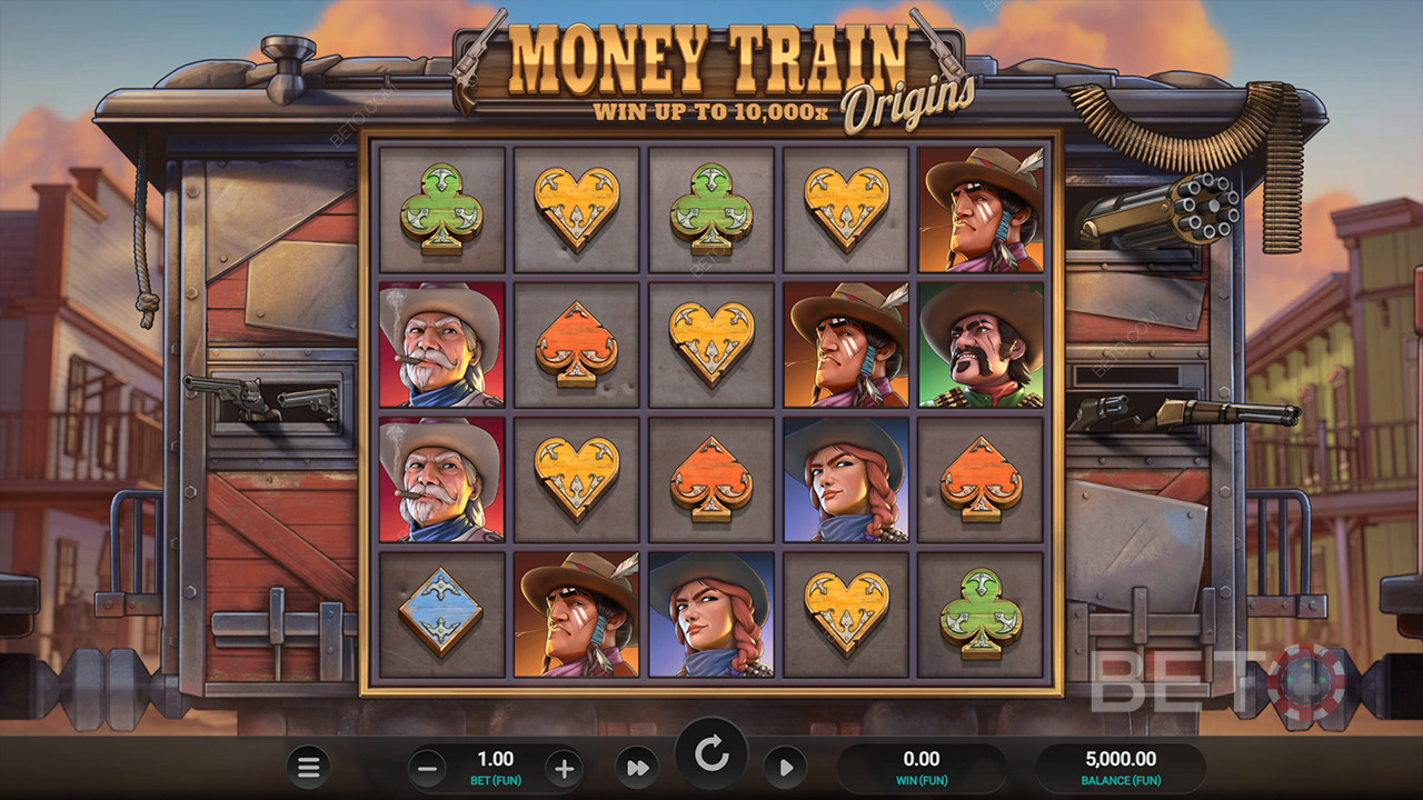 Money Train Произход Dream Drop Преглед от BETO Slots