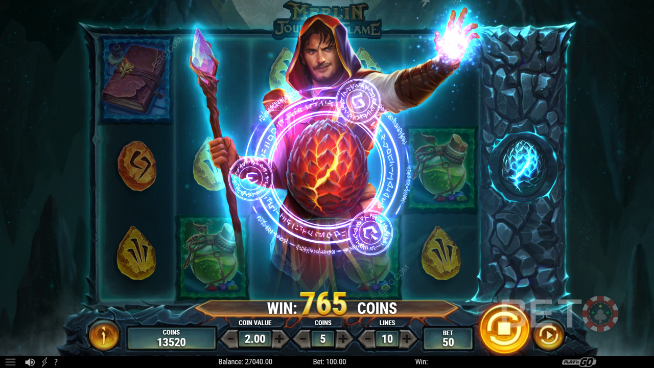 Merlin: Journey of Flame  Играй Безплатно