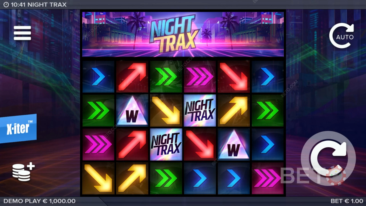 Преглед на Night Trax от BETO Slots